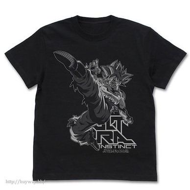 龍珠 (中碼)「孫悟空」黑色 T-Shirt Ultra Instinct Goku T-Shirt /BLACK-M【Dragon Ball】