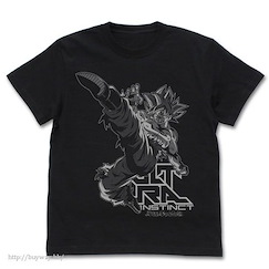 龍珠 (大碼)「孫悟空」黑色 T-Shirt Ultra Instinct Goku T-Shirt /BLACK-L【Dragon Ball】