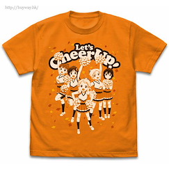 Anima Yell! : 日版 (大碼)「Let's Cheer Up！」橙色 T-Shirt