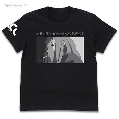 FLCL (細碼)「鮫島真見美」黑色 T-Shirt Mamimi T-Shirt /BLACK-S【FLCL】