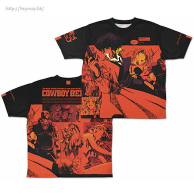 星際牛仔 (中碼) 雙面 全彩 T-Shirt Double-sided Full Graphic T-Shirt /M【Cowboy Bebop】