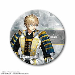 Fate系列 : 日版 「Saber (高文 圓桌騎士)」皮革徽章