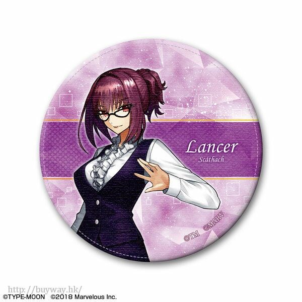 Fate系列 : 日版 「Lancer (Scathach)」皮革徽章