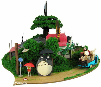 龍貓 立體咭紙模型 Miniatuart Kit Studio Ghibli Series Totoro ga Ippai Diorama【My Neighbor Totoro】