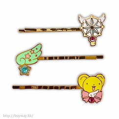 百變小櫻 Magic 咭 「夢之匙 + 雪兔 + 基路仔」髮夾 (3 個入) Hair Pin Set 2 Sakura's Precious Stuff Set【Cardcaptor Sakura】