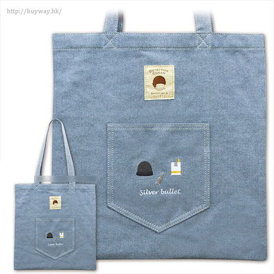 名偵探柯南 「赤井秀一」牛仔布 手提袋 Denim Tote Bag (Motif Design Akai)【Detective Conan】