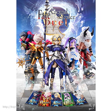 Fate系列 Fate/Grand Order Duel -Collection Figure- Vol.2 (原盒特典︰金屬珍藏咭 + 咭盒) (6 個入) Fate/Grand Order Duel -Collection Figure- Vol.2 (6 Pieces)【Fate Series】