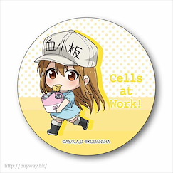 工作細胞 「血小板」工作中 運送 收藏徽章 TEKUTOKO Can Badge Platelet【Cells at Work!】