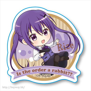 請問您今天要來點兔子嗎？ 「天天座理世」貼紙 Pukasshu Seal Rize【Is the Order a Rabbit?】