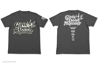 天使的脈動 (大碼)「Girls Dead Monster」夜光 墨黑色 T-Shirt Girls Dead Monster Glow-in-the-Dark T-Shirt / SUMI - L【Angel Beats!】