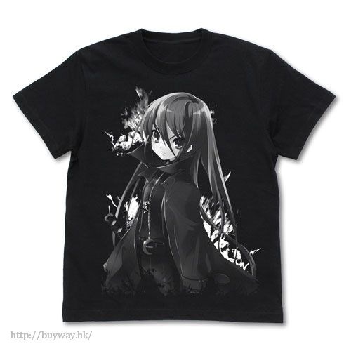 灼眼的夏娜 : 日版 (細碼)「夏娜」黑色 T-Shirt