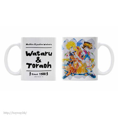 魔神英雄傳 「戰部飛雲 + 虎王」全彩 陶瓷杯 Wataru & Tora-Oh Full Color Mug【Mashin Hero Wataru】