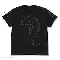 Ingress : 日版 (加大)「ENLIGHTENED」黑色 T-Shirt
