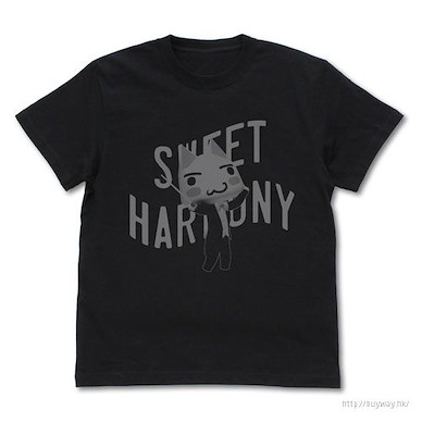井上多樂 (加大)「井上多樂」SWEET HARMONY 黑色 T-Shirt Toro SWEET HARMONY T-Shirt /BLACK-XL【Toro Inoue】