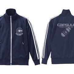 龍珠 (加大)「CAPSULE」藍×白 球衣 Capsule Corporation Jersey /NAVY x WHITE-XL【Dragon Ball】