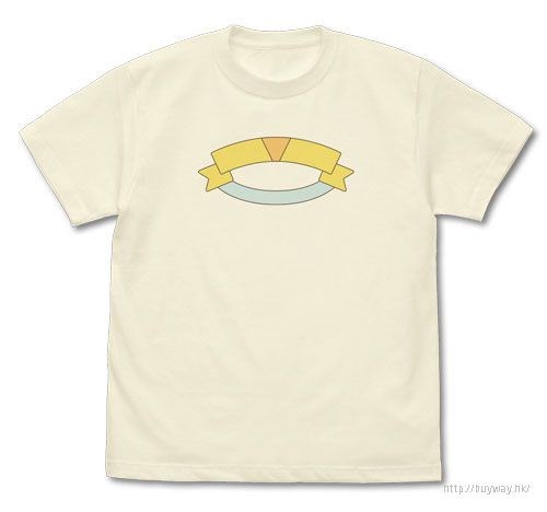 Anima Yell! : 日版 (大碼)「鳩谷小羽」香草白 T-Shirt