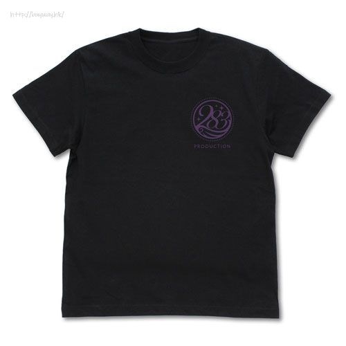 偶像大師 閃耀色彩 : 日版 (細碼)「283PRO」L'Antica 黑色 T-Shirt