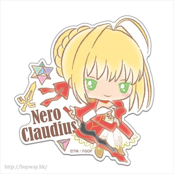 Fate系列 : 日版 「Saber (Nero Claudius 尼祿)」模切大貼紙 Design produced by Sanrio