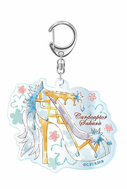 百變小櫻 Magic 咭 「OP主題曲戰鬥服」鞋子系列 亞克力匙扣 Costume Shoes Series Acrylic Key Chain D【Cardcaptor Sakura】