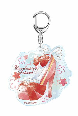 百變小櫻 Magic 咭 「紅色厚底高跟鞋」亞克力匙扣 Costume Shoes Series Acrylic Key Chain F【Cardcaptor Sakura】