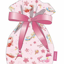 百變小櫻 Magic 咭 和式 索繩小物袋 - 粉紅色 Costume Shoes Series Satin Kinchaku Pouch Pink【Cardcaptor Sakura】