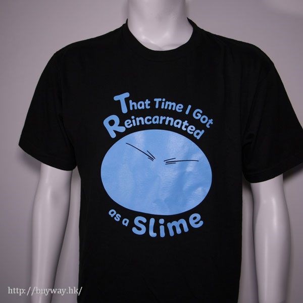 關於我轉生變成史萊姆這檔事 : 日版 (大碼)「莉姆露」史萊姆 夜光 T-Shirt