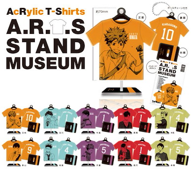 排球少年!! AcRylic T-Shirt 展示企牌 / 掛飾 (10 個入) A.R.T.S (Acrylic T-Shirt) Stand Museum (10 Pieces)【Haikyu!!】