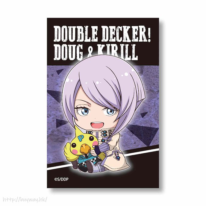 Double Decker！刑事雙雄 : 日版 「Kirill」擁抱最愛 BIG 方形徽章