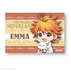 約定的夢幻島 「艾瑪」抱著小兔子 方形徽章 GyuGyutto Big Square Can Badge Emma【The Promised Neverland】