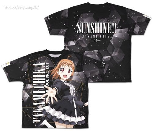 LoveLive! Sunshine!! : 日版 (大碼)「高海千歌」Gothic Lolita Ver. 雙面 T-Shirt