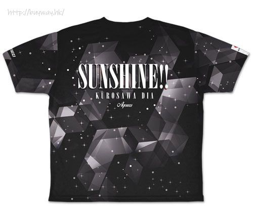 LoveLive! Sunshine!! : 日版 (大碼)「黑澤妲雅」Gothic Lolita Ver. 雙面 T-Shirt