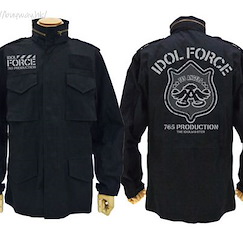 偶像大師 百萬人演唱會！ (大碼)「第765部隊」IDOL FORCE M-65 黑色 外套 765 Troops: Idol Force M-65 Jacket/BLACK-L【The Idolm@ster Million Live!】