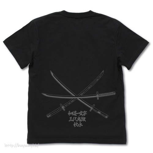 海賊王 : 日版 (大碼)「卓洛」三刀流 黑色 T-Shirt