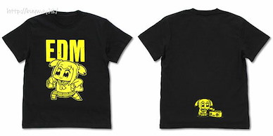 Pop Team Epic (細碼)「POP子」EDM 夜光 黑色 T-Shirt EDM T-Shirt Glow-in-the-Dark Ver./BLACK-S【Pop Team Epic】