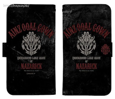 Overlord 「安茲．烏爾．恭」138mm 筆記本型手機套 (iPhone6/7/8) Ainz Ooal Gown Book-style Smartphone Case 138【Overlord】