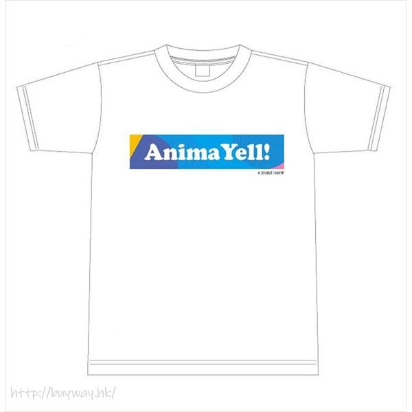 Anima Yell! : 日版 (加大)「Anima Yell!」白色 T-Shirt