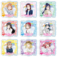 LoveLive! Sunshine!! 亞克力徽章 私服 Ver. (9 個入) Acrylic Badge Casual Outfit Ver. (9 Pieces)【Love Live! Sunshine!!】
