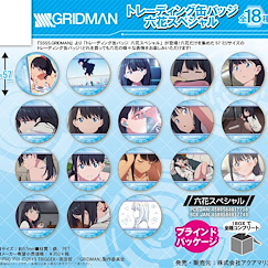 SSSS.GRIDMAN 「寶多六花」收藏徽章 (18 個入) Can Badge Rikka Special (18 Pieces)【SSSS.Gridman】