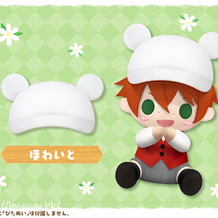 周邊配件 夾手公仔配件 小熊帽子 白色 Pitanui mode Animal Cap White【Boutique Accessories】