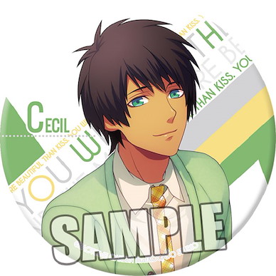 歌之王子殿下 (3 枚入) 愛島塞西爾 樸素日常 徽章 (3 Pieces) Can Badge Natural Ver. Aijima Cecil【Uta no Prince-sama】