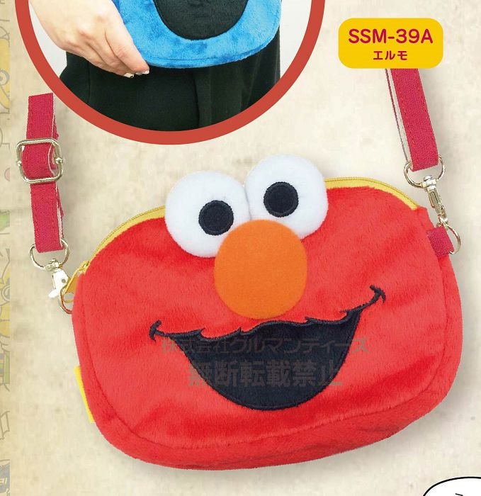 芝麻街 : 日版 智能手機袋 Elmo (SSM-39A)