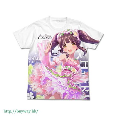 偶像大師 灰姑娘女孩 (加大)「緒方智繪里」白色 全彩 T-Shirt Yumeiro Clover Chieri Ogata Full Graphic T-Shirt / White - XL【The Idolm@ster Cinderella Girls】