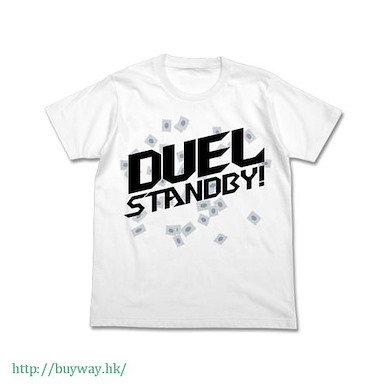 遊戲王 系列 (細碼)「Duel Standby!」白色 T-Shirt Duel Standby! T-Shirt / White - S【Yu-Gi-Oh!】