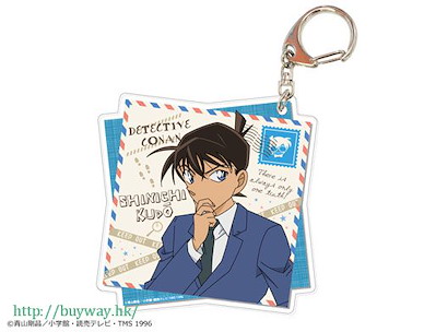 名偵探柯南 「工藤新一」郵件設計 亞克力 匙扣 Deka Acrylic Key Chain 02 Shinichi Kudo【Detective Conan】