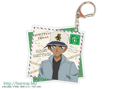 名偵探柯南 「服部平次」郵件設計 亞克力 匙扣 Deka Acrylic Key Chain 04 Heiji Hattori【Detective Conan】
