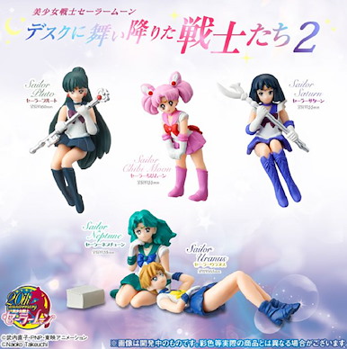美少女戰士 桌上擺設扭蛋 Vol. 2 (1 套 5 款) Desktop Gashapon Figure Vol. 2 (5 Pieces)【Sailor Moon】