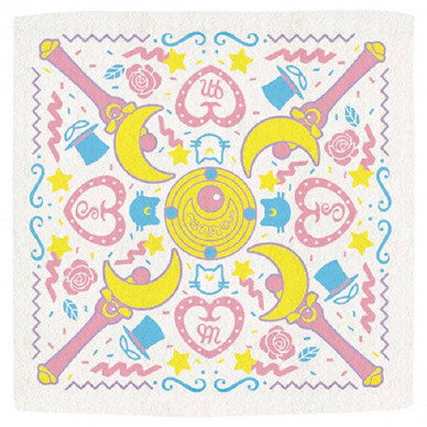 美少女戰士 一番賞 G 賞 小手帕 - 新月棒 Ichiban Kuji Prize G Mini Towel Moon Stick【Sailor Moon】