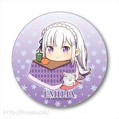 Re：從零開始的異世界生活 「艾米莉婭」被爐系列 徽章 Can Badge Kotatsu Ver. Emilia【Re:Zero】