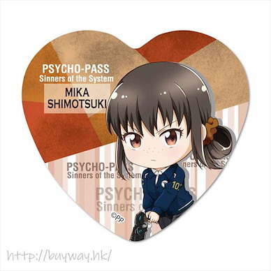 PSYCHO-PASS 心靈判官 「霜月美佳」心形徽章 TEKUTOKO Heart Can Badge Shimotsuki Mika【Psycho-Pass】