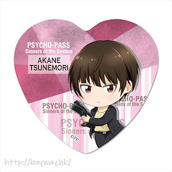 PSYCHO-PASS 心靈判官 「常守朱」心形徽章 TEKUTOKO Heart Can Badge Tsunemori Akane【Psycho-Pass】